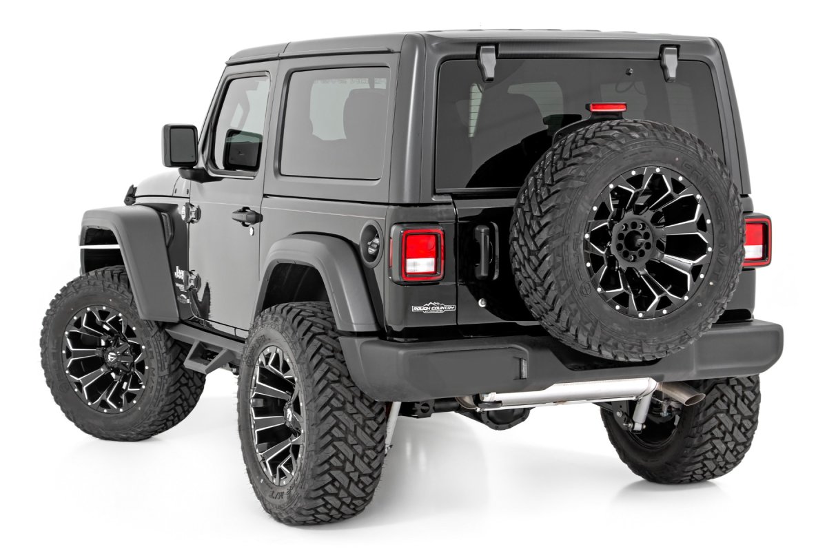 Jeep Wrangler Suspension Lift Kit - Rough Country - 2.5 Inch Lift Kit | Coils | N3 - '24-'25